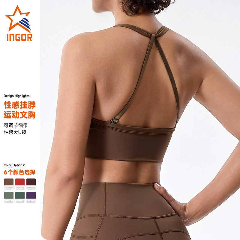 fashionsexy yoga clothes classy tops push-up back sports intimates women's outwear dance fitness clothes