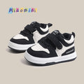 Winter new arrival: baby & toddler double-layer cotton shoes - girls' first walking shoes, leather upper with fleece lining, boys' waterproof sneakers, ages 1-3