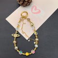Classy mobile phone chain beaded crystal saturn sparkling new chinoiserie bag camera hanging chain short mobile phone case lanyard