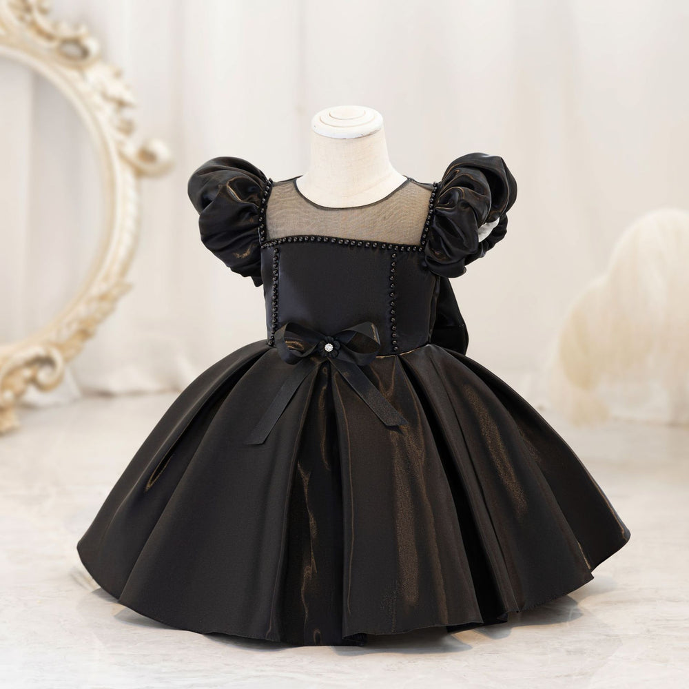 Export small children's dress puff sleeve princess dress baby girl first birthday dress baby dress