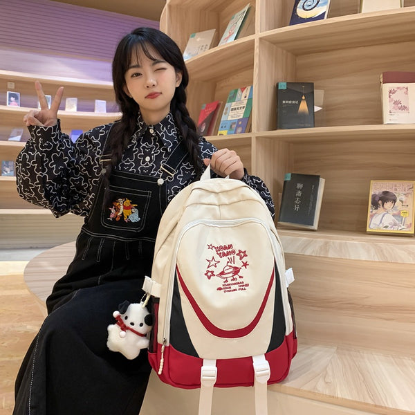 Wholesale backpack new large capacity backpack junior high school female students art students backpack travel backpack
