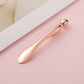 Round head eye cream massage picture application stick essence introduction double-headed metal eye cream spoon beauty stick personalized