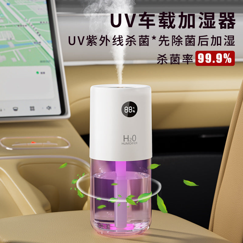 New car uv sterilizing air humidifier - portable mini mist maker for home, desk, and bedroom - wholesale