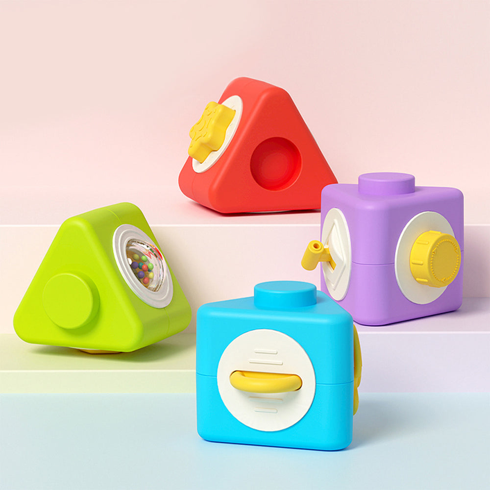 premium stacking blocks - multifunctional building blocks for baby's early learning, montessori education, and mother & baby essentials