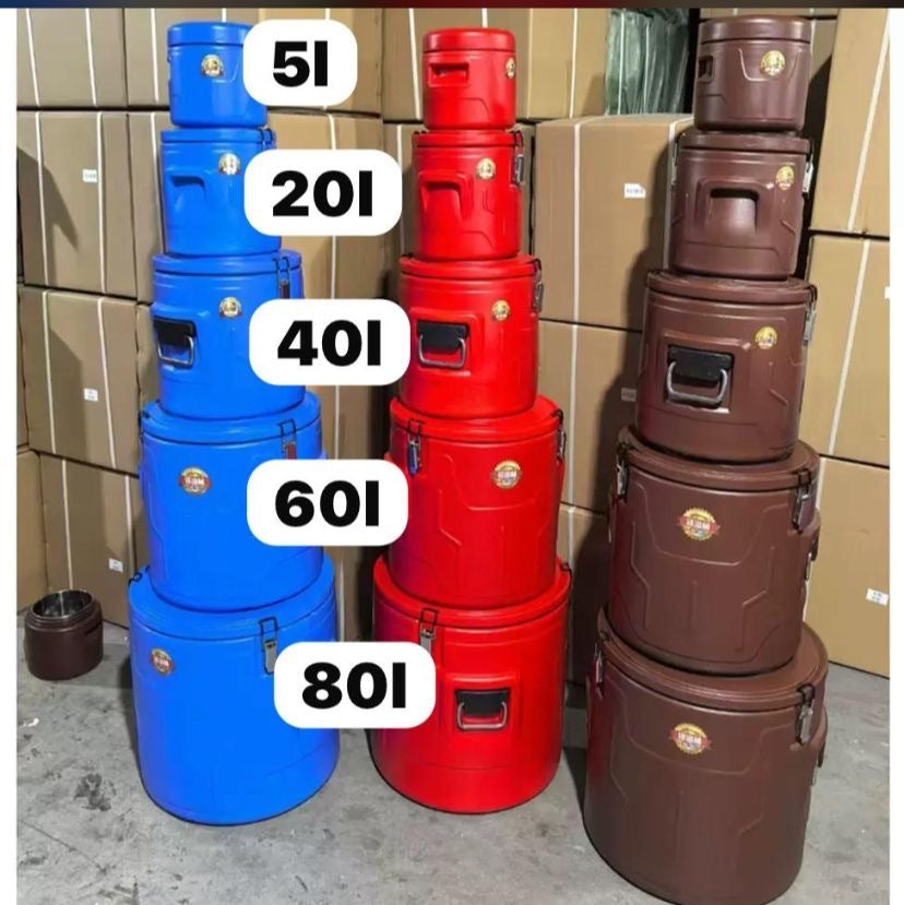 Factory price direct sales jinshuo suit3pcs 3pcs 5pcsinsulated bucket insulated tableware food warmer set