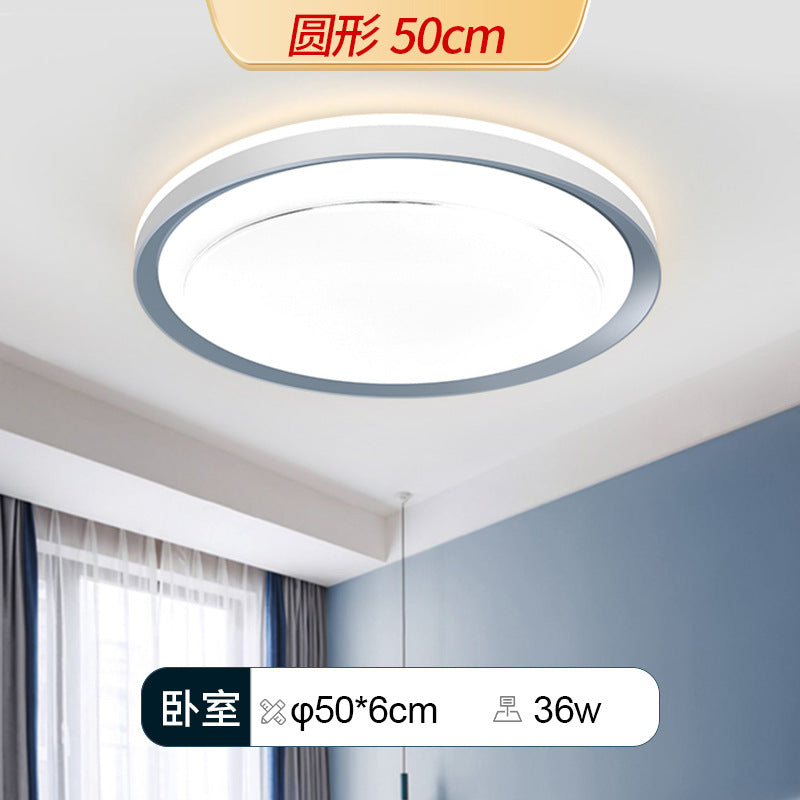 Full spectrum living room light Nordic simple three rooms and two living rooms eye protection ceiling light bedroom room light whole house lighting package