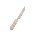 Luxury thickened ceramic handle cutlery set - high-end tableware, food-grade stainless steel forks and spoons for hotels, restaurants, wholesale