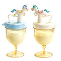 Ppsu water bottle baby training cup highball cup with scale unicorn straw cup children's drinking cup anti-choking