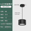 Hanging wire model-black shell- 3.5inch -9w-warm light 3000k
