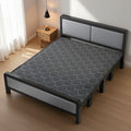Folding bedfor homedouble iron frame bed with mattress rental house simple bed hard bed office lunch break bed single