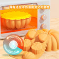 Harvest festival pumpkin silicone cake mold leaf handmade soap mold cold process home baking mold cross-border hot selling halloween