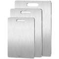 316 stainless steel cutting board - thickened, moisture-proof, extra-large, anti-mold kitchen chopping board - large cutting board for home use