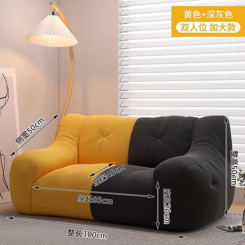 Lazy sofa tatami can lie down and sleep double rental house for home casual chair bedroom floor single small sofa