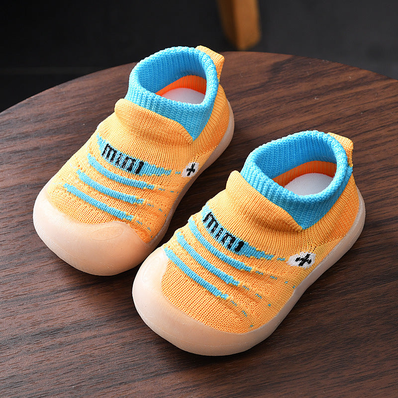 autumn collection: new fall toddler shoes for baby girls (0-1-3 years) - fabric spring/autumn first walker shoes for baby boys
