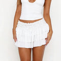 ruffles pumpkin pants skirt cake skirt fashion tape jk multi-layer puffy skirt