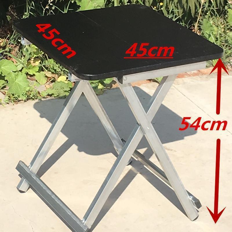 Foldable table dining table for home rectangular outdoor convenient stall table dining table suit combined with small square table