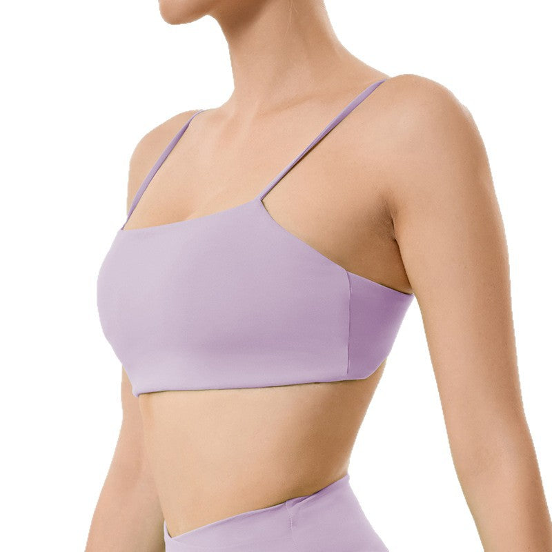 New arrivalcasualsummer sports intimates beautiful back backless sling fitness vest sexyslimming look yoga tops for women