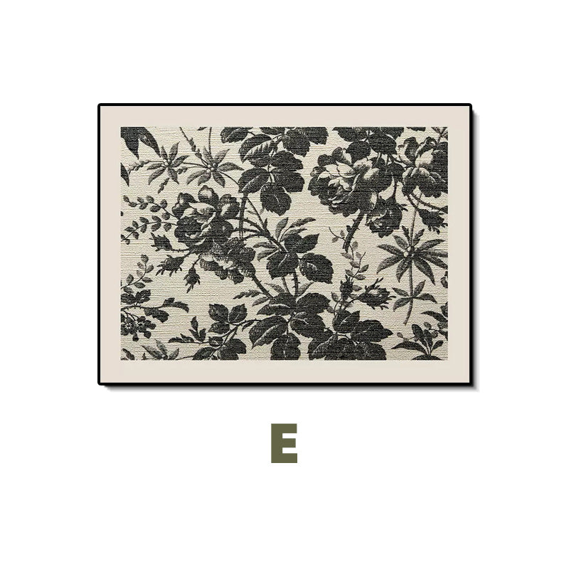 French medieval style meter box decorative painting niche art switch box decoration blocking retro distribution box hanging painting