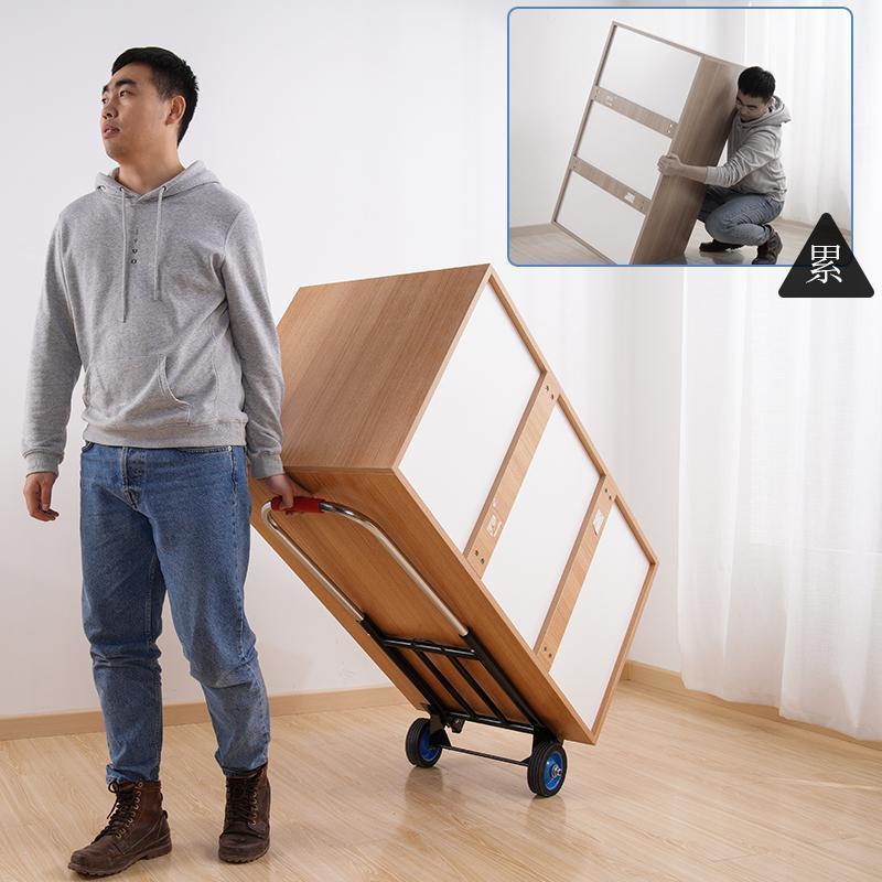 Folding trolley, hand trolley, folding luggage cart, load-bearing king shopping cart, hand trailer, cargo cart, moving artifact