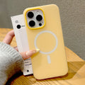2-in-1 jelly magnetic case for iphone 16 pro max, apple 15 skin-feel matte protective cover for iphone 14