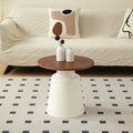 Cream style scandinavian apartment coffee table living room for home small apartment casualb&b coffee table martini round small coffee table