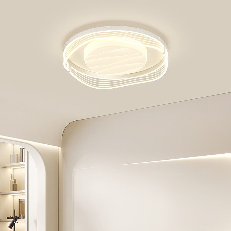 Cream wind living room light Modern simple atmosphere Full spectrum eye protection Ceiling light 2025 New whole house lighting package