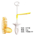 Cyclone potato potato tower skewer spiral slicer bbq potato tower hand slicer vegetable skewer hand potato cutter