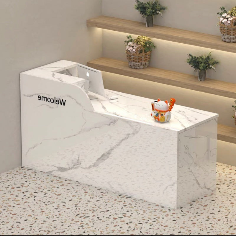 Bar counter, cashier counter, clothing store counter table, hairdressing store convenience store casual modern store small front desk reception desk