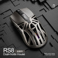 Smailwolf rs8 bluetooth wireless tri-mode mouse - lightweight gaming mouse for e-sports, pc, and office use