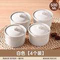 Earthenware soup stewing pot for homewater-proof stewing ceramic pot steamed egg with lid egg custard single serving small soup cup stewing pot soup