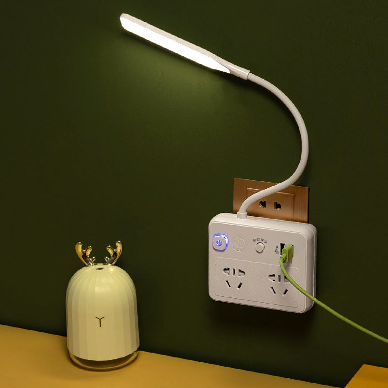 Remote control plug-in night light - bedside lamp for bedroom, sleep, baby feeding, postpartum care, eye protection, home use, socket-type table lamp