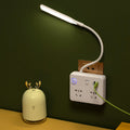 Remote control plug-in night light - bedside lamp for bedroom, sleep, baby feeding, postpartum care, eye protection, home use, socket-type table lamp
