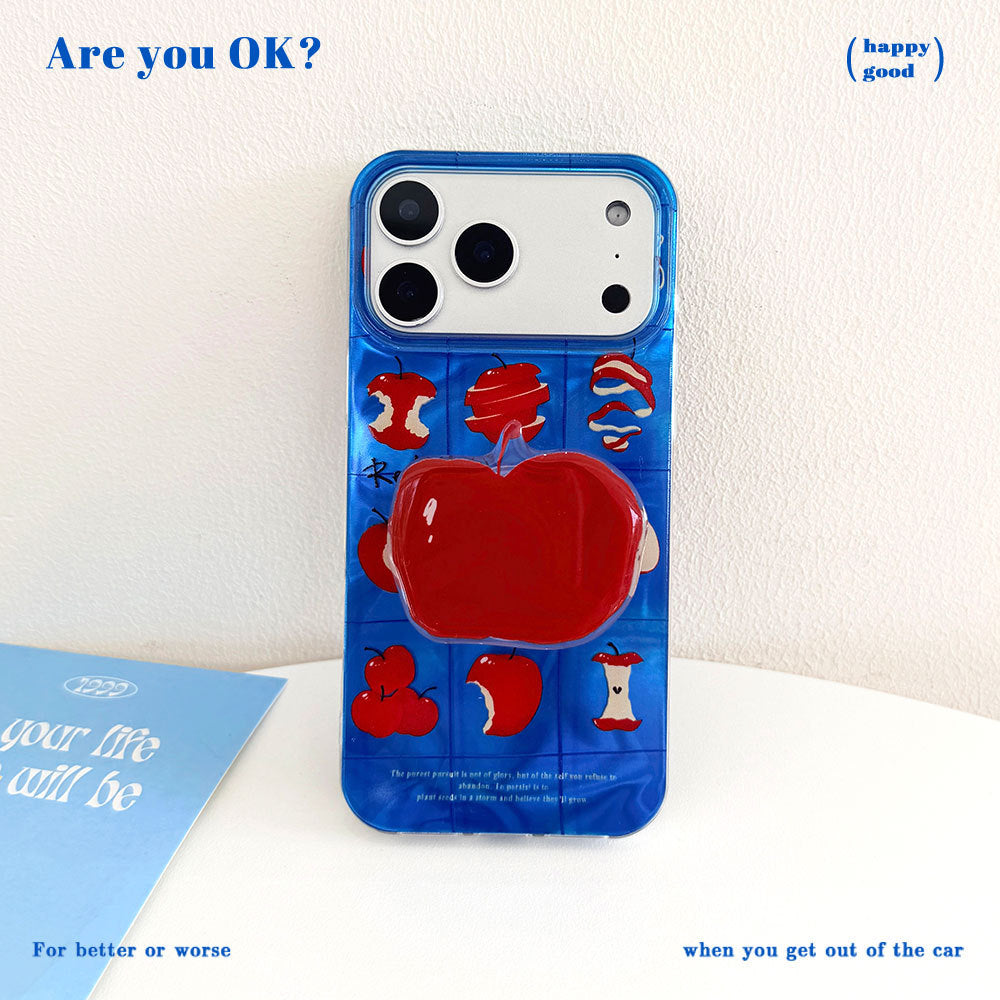 Fyd water ripple suitable for apple 17pro mobile phone case retro style oil painting apple iphone16pm protective cover 15