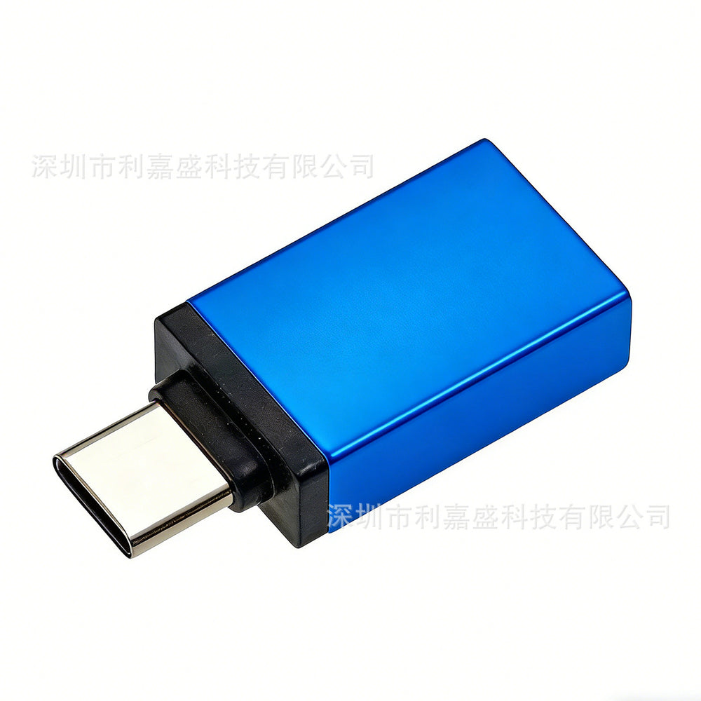 Type-c mobile phone adapter otg converter, compatible with apple 15, usb flash drive reader, usb 3.0, fast charging 120w