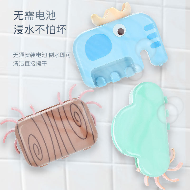 children's bathroom water play suction cup cartoon mini shape water play bath bath toy suit street stall wholesale