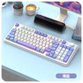 Dazzling silver fox k94 fashion color matching knob keyboard wireless bluetooth dual mode luminous keyboard computer notebook cross-border