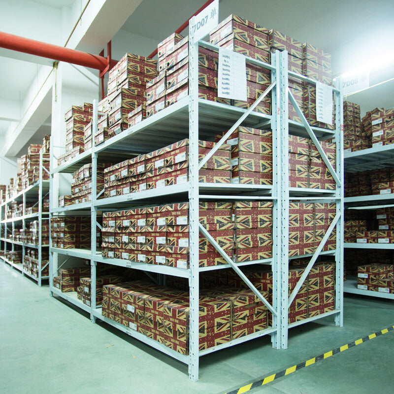 Zhejiang shelf manufacturers customize storage racks, shelves, multi-layer display racks, heavy-duty thickened storage goods, iron racks