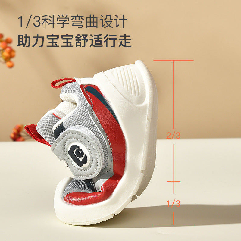 Toddler shoes for boys, spring and autumn, 0-1-2 years old, soft sole infant shoes, children's shoes, infant and toddler shoes for girls