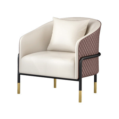 Nordic office business table and chair combination sales department reception single sofa chair hotel negotiation one table and two chairs