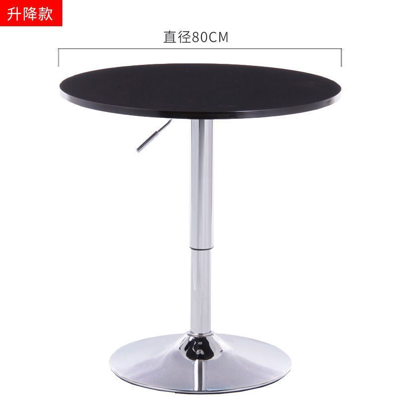 High table bar table round casual cocktail table adjustable small round table high bar round table bar chair
