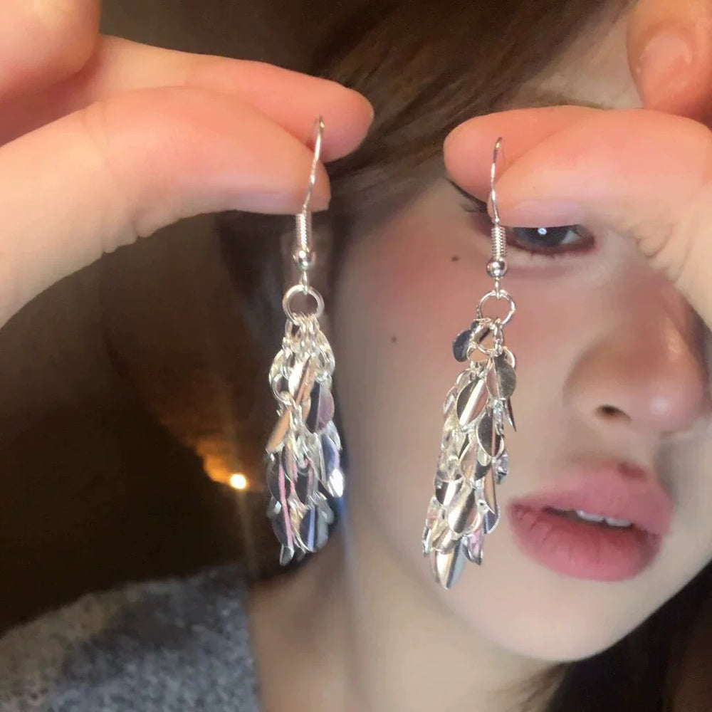 Tiktok viral: ultra-sparkling zircon earrings - women's luxury, unique, high-end hoop earrings. chic, sweet & edgy, influencer-approved, exquisite clip-on earrings