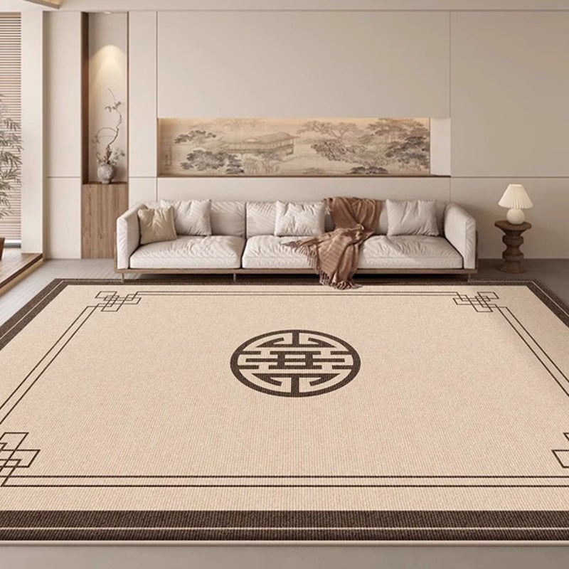 Living room carpet new chinoiserie thickened study soundproof floor mat bedroom bedside sofa coffee table blanket no-wash for home mat