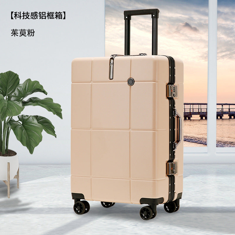 Luggage female ins small light suitcase universal wheel 24 male and female multi-capacity student password case trolley case