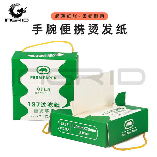 wrist cold ironing paper, thin pull-out perm paper, hair dyeing and beauty tool, curling bar paper, hair paper