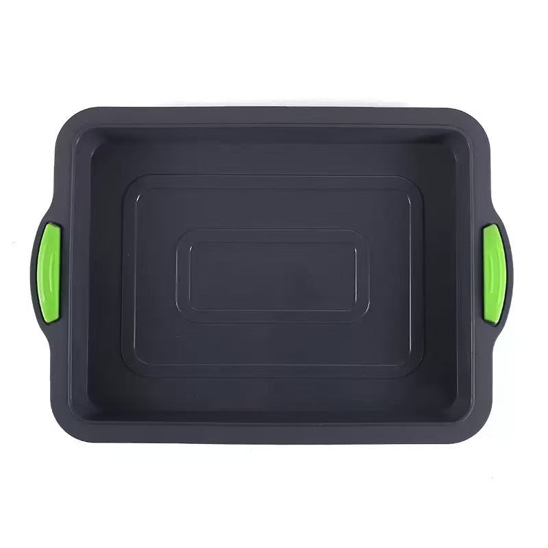 New silicone brownie cake mold, rectangular baking pan, easy release, home use swiss roll mold, baking mold