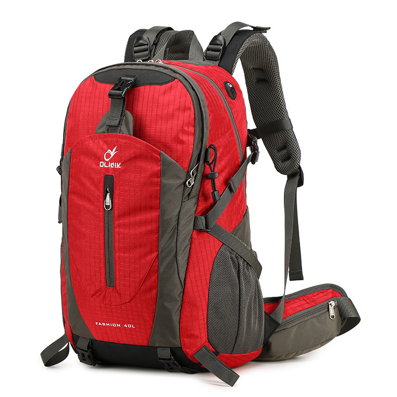 Outdoor mountaineering bag wholesale multi-functional large-capacity backpack men's travel bag women's hiking backpack customization