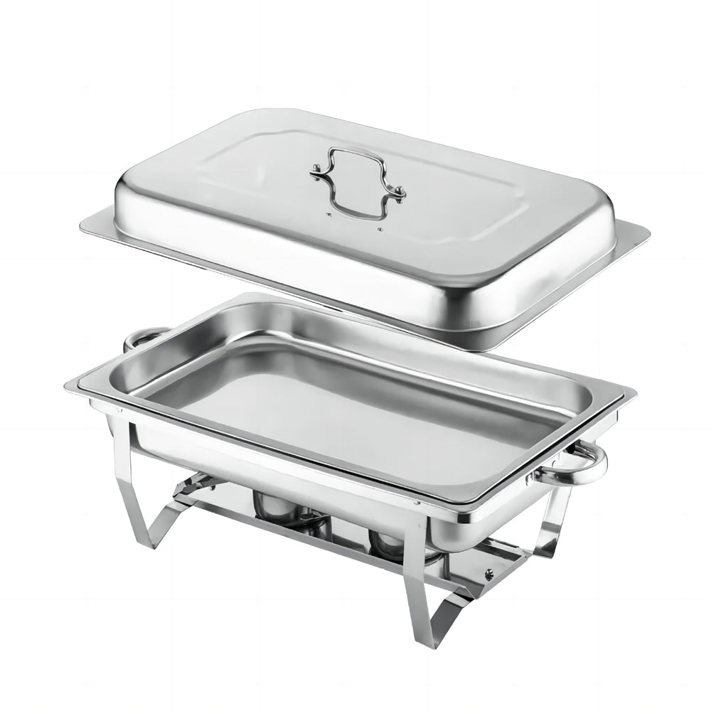 Amazon stainless steel buffet warmer - foldable flip-top square alcohol stove - food heating buffet stove - hotel dining stove