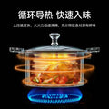 Enamel roman pot 10 liters large capacity double ear micro-pressure cooking pot for home multifunctional stew pot gift wholesale