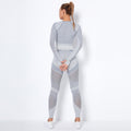 Processing and customization of seamless knitting oem fashionnet celebrity tight butt sports and fitness yoga suit customized upon request