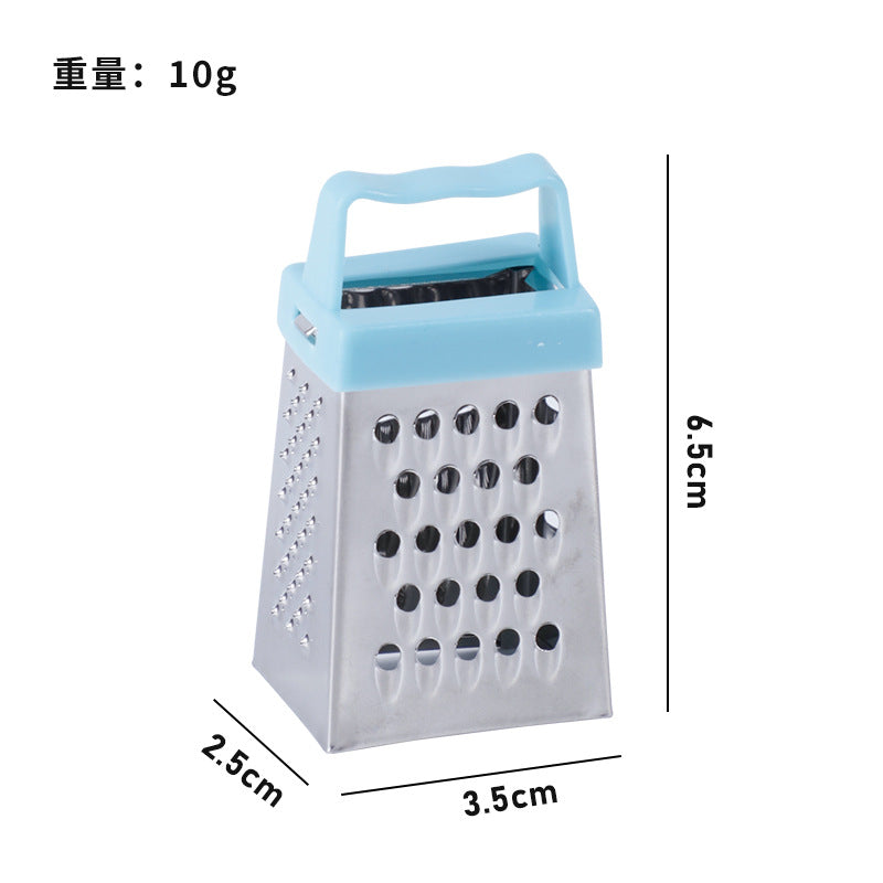hot-selling mini cheese grater four-sided grater multifunctional grater kitchen gadget stainless steel grater